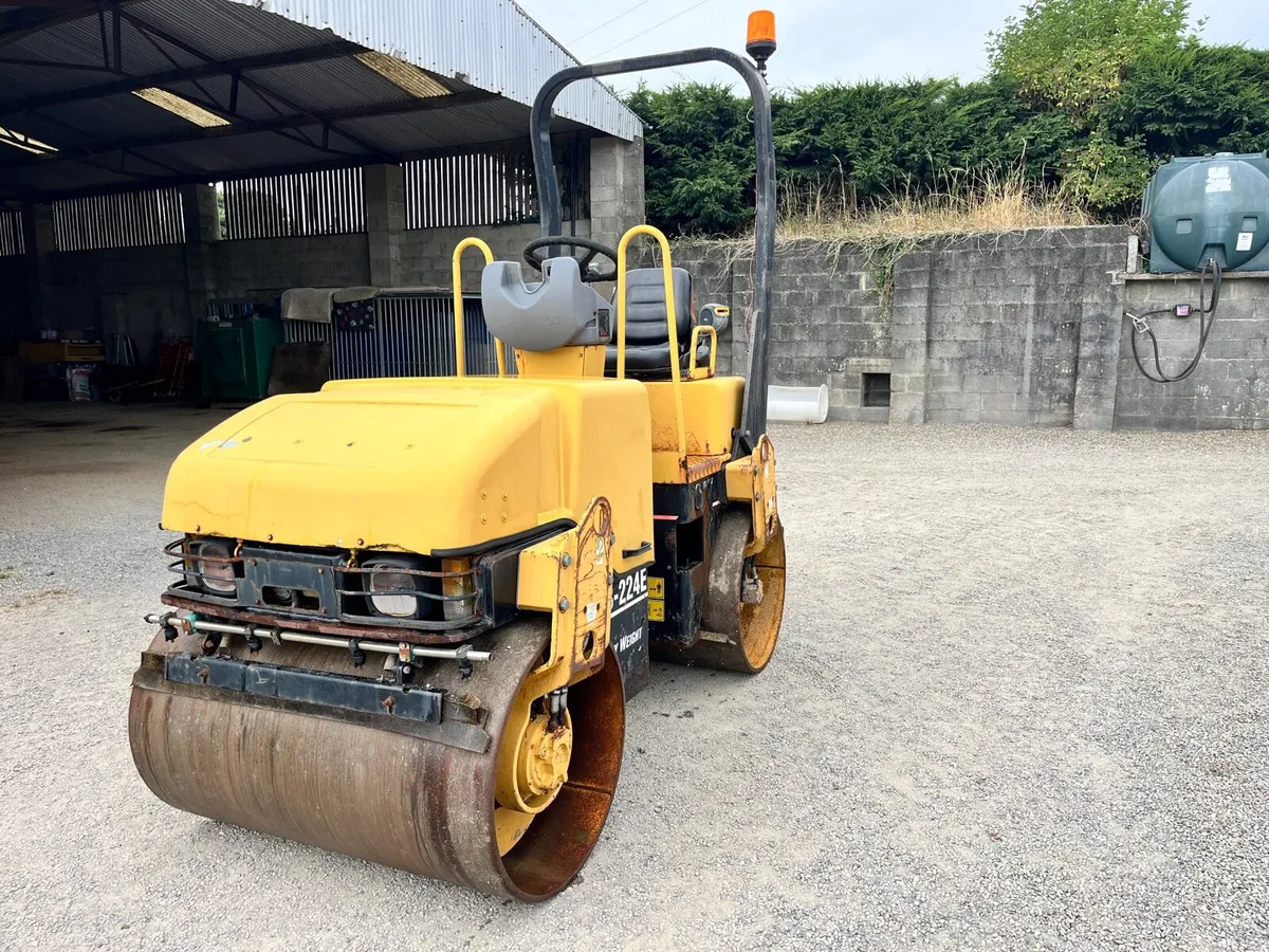 CAT 224E x 1200mm Roller - Image 2