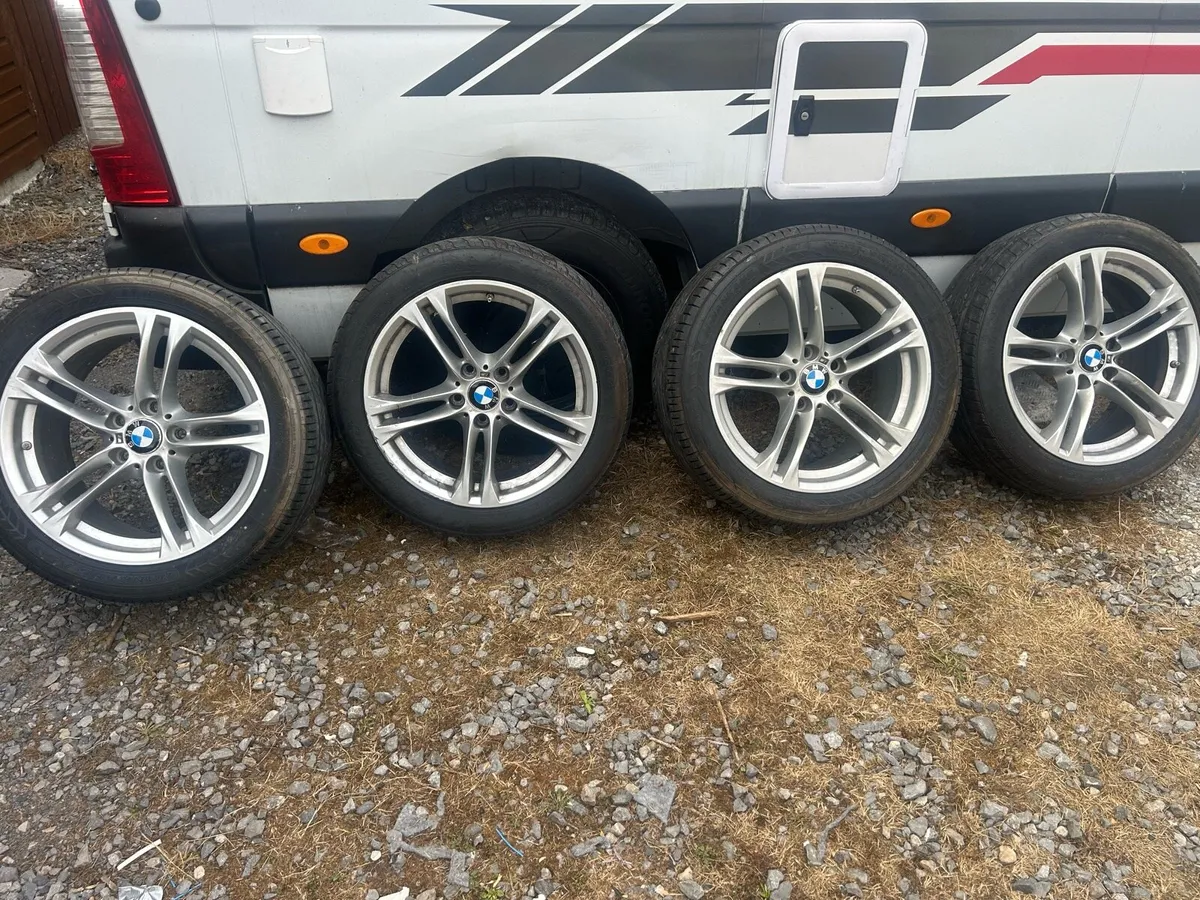 BMW msport alloys/Re advertised due to time waster - Image 1