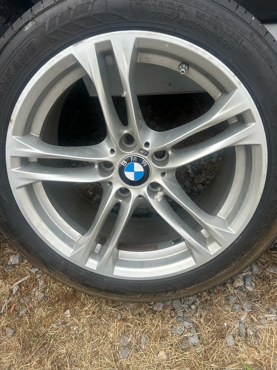 BMW msport alloys/Re advertised due to time waster - Image 4
