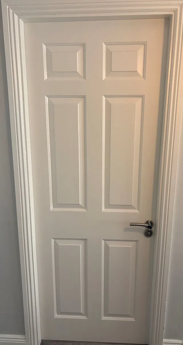 Internal Door (Single White six panel door) - Image 1