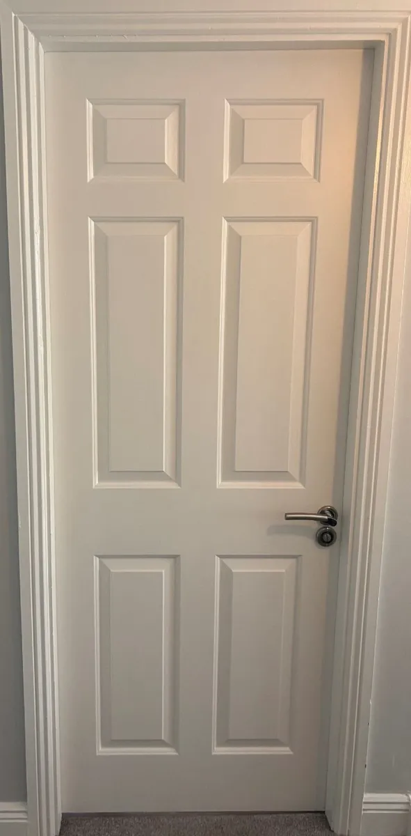 Internal Door (Single White six panel door) - Image 2