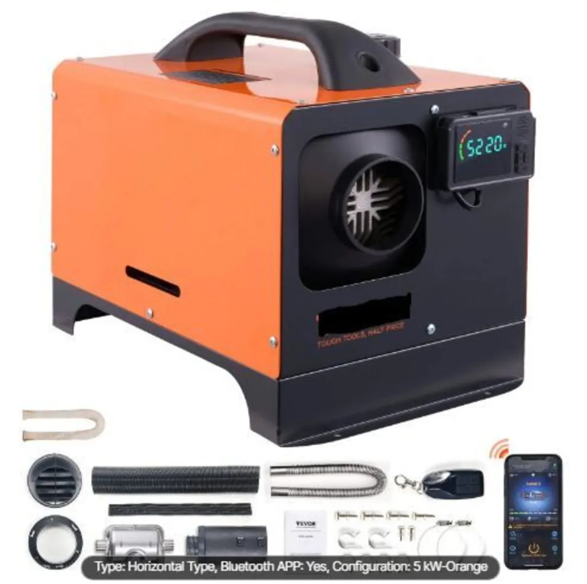 Diesel Air Heater All-in-one 12V 5KW Bluetooth - Image 4