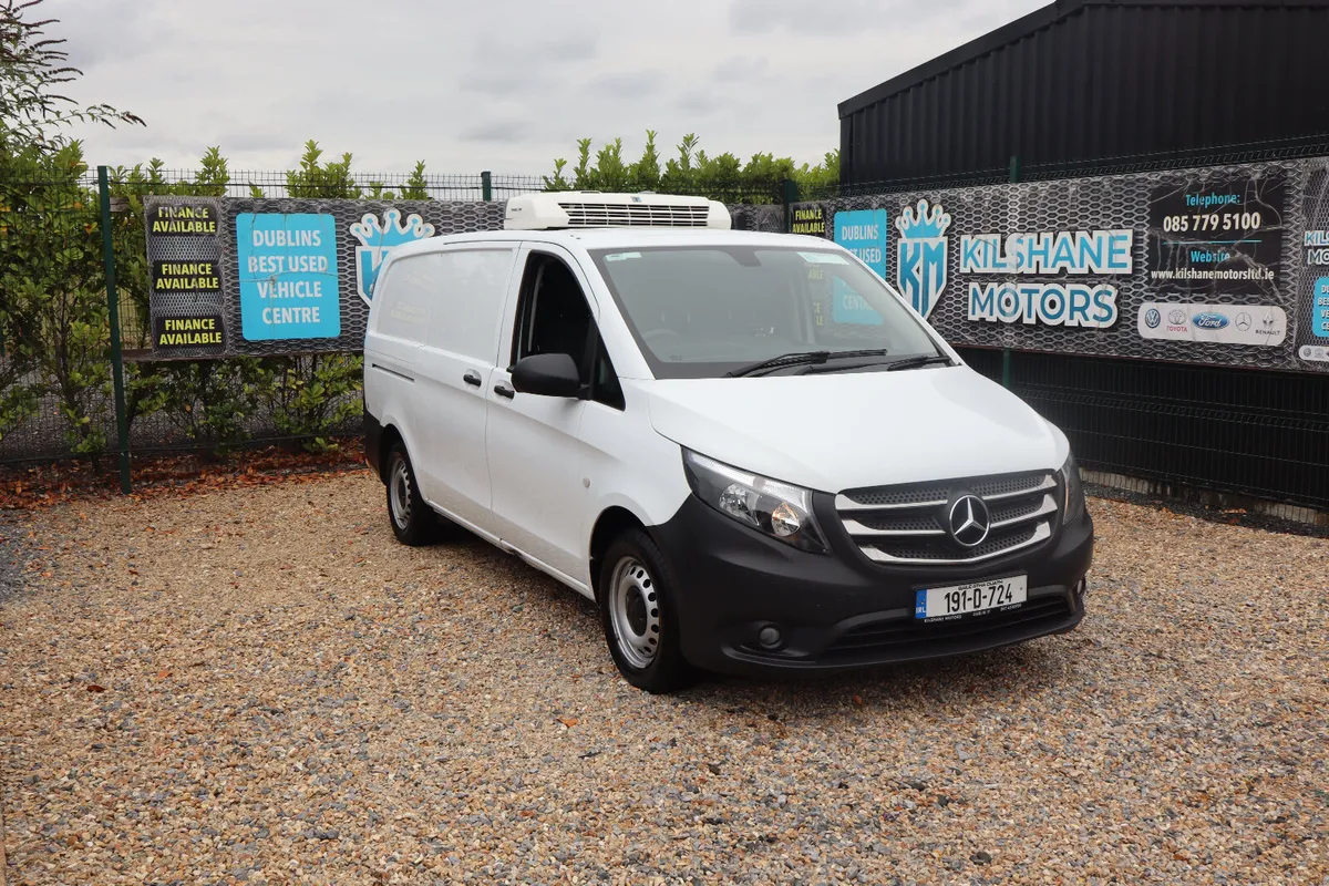 2019 MERCEDES VITO FRIDGE VAN LWB AIRCON - Image 1
