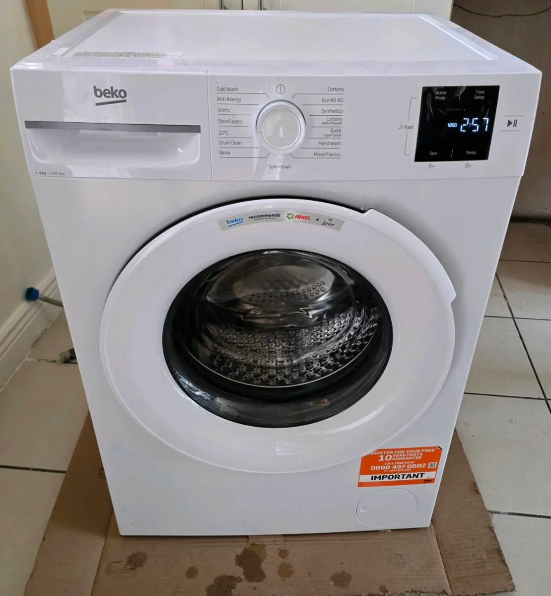 Beko washing machine - Image 1