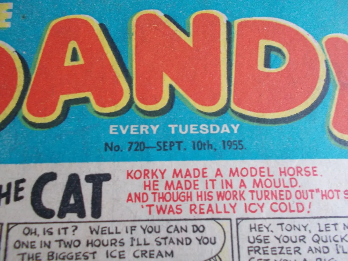 Two 'Dandy' Comics from 1955 - Image 3