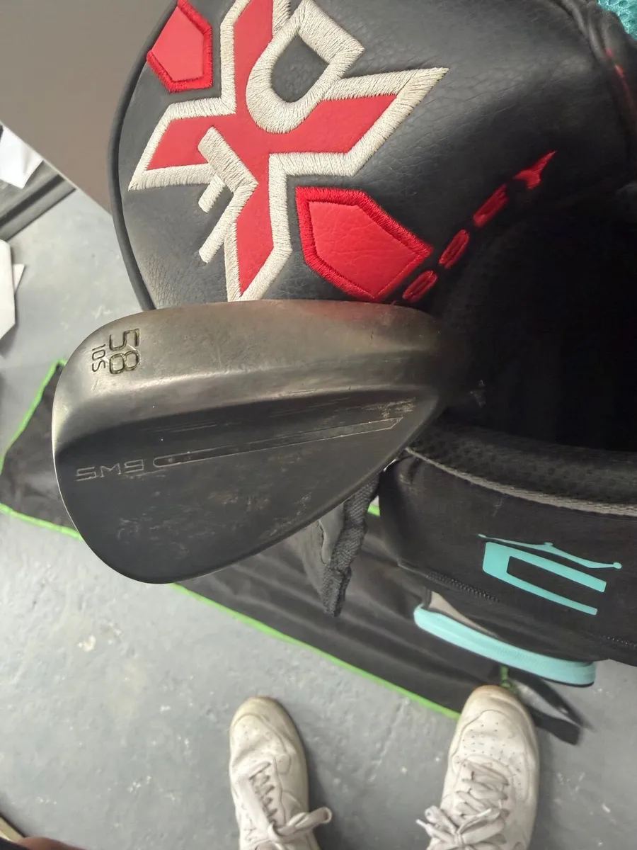 Golf clubs + bag - Image 4