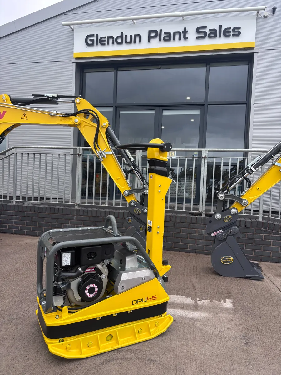 New Wacker Neuson DPU45 diesel vibrating plates - Image 1