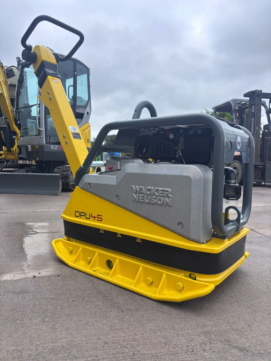 New Wacker Neuson DPU45 diesel vibrating plates - Image 4
