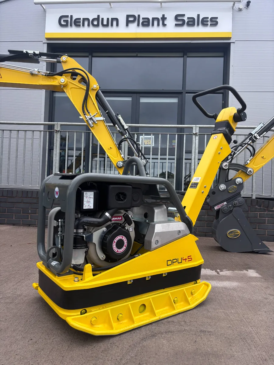 New Wacker Neuson DPU45 diesel vibrating plates - Image 2