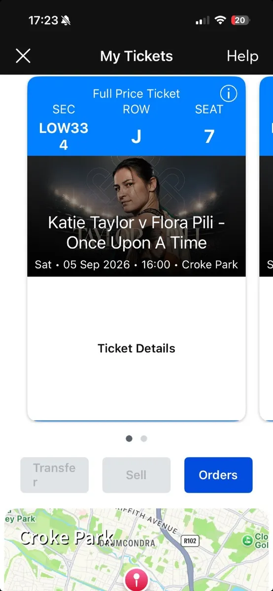 Katie Taylor Tickets X 2 - Image 3