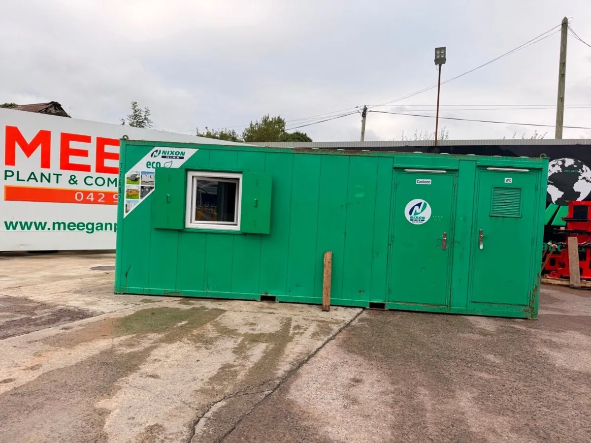 2018 AJC welfare unit site office generator toilet - Image 3