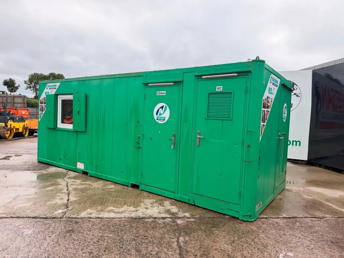 2018 AJC welfare unit site office generator toilet - Image 4