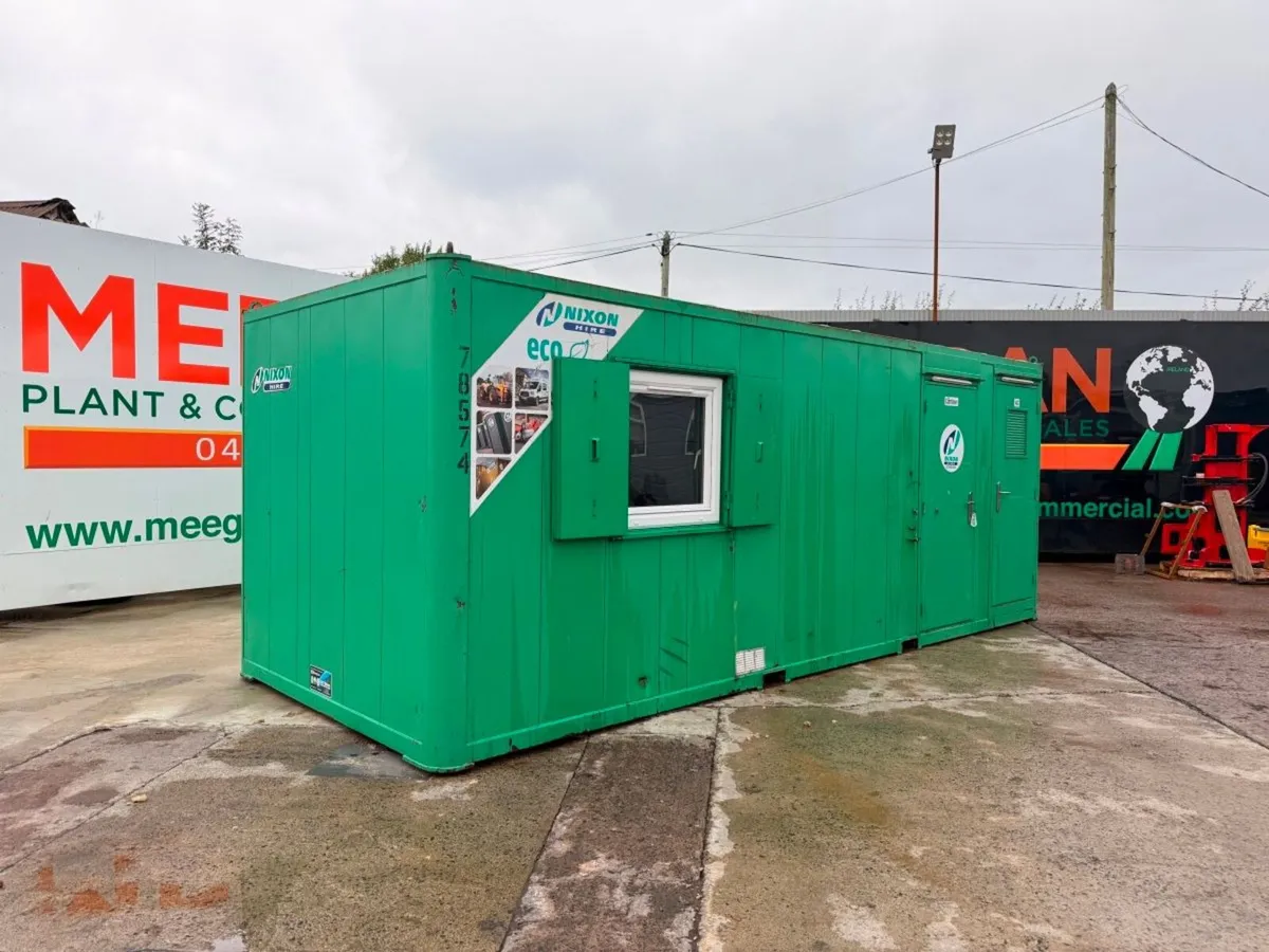2018 AJC welfare unit site office generator toilet - Image 1