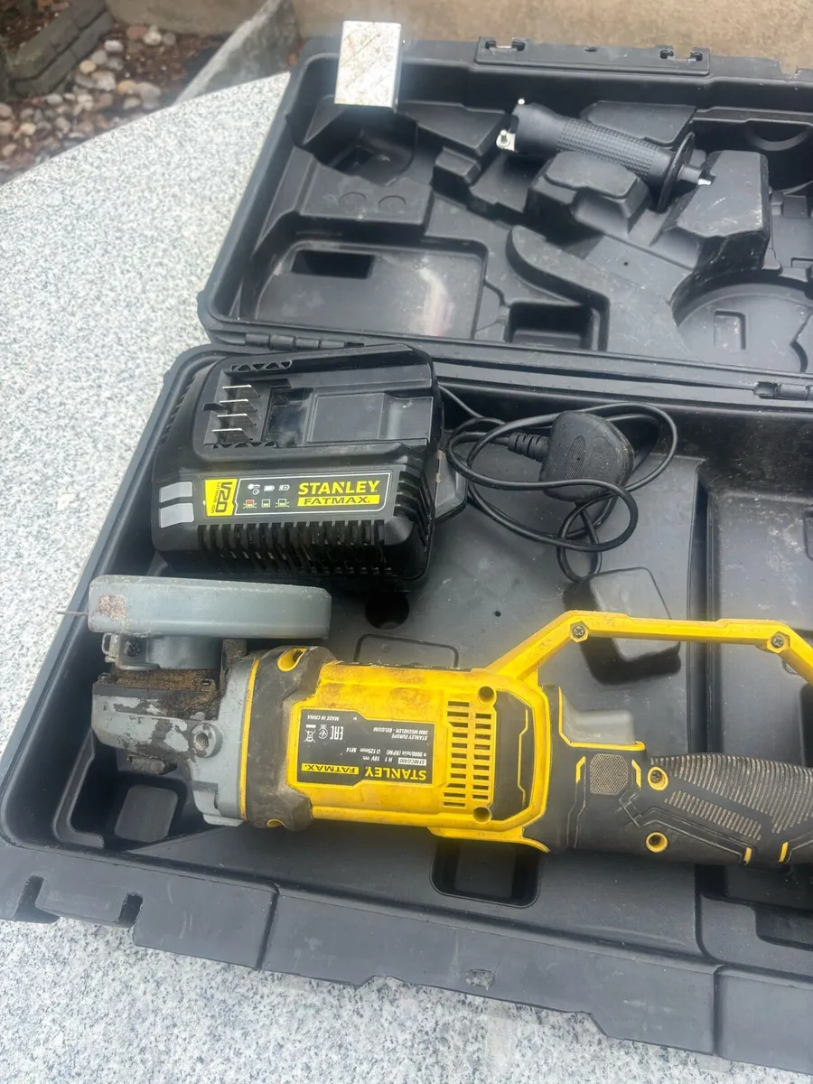 STANLEY FATMAX   Cordless Angle Grinder - Image 3
