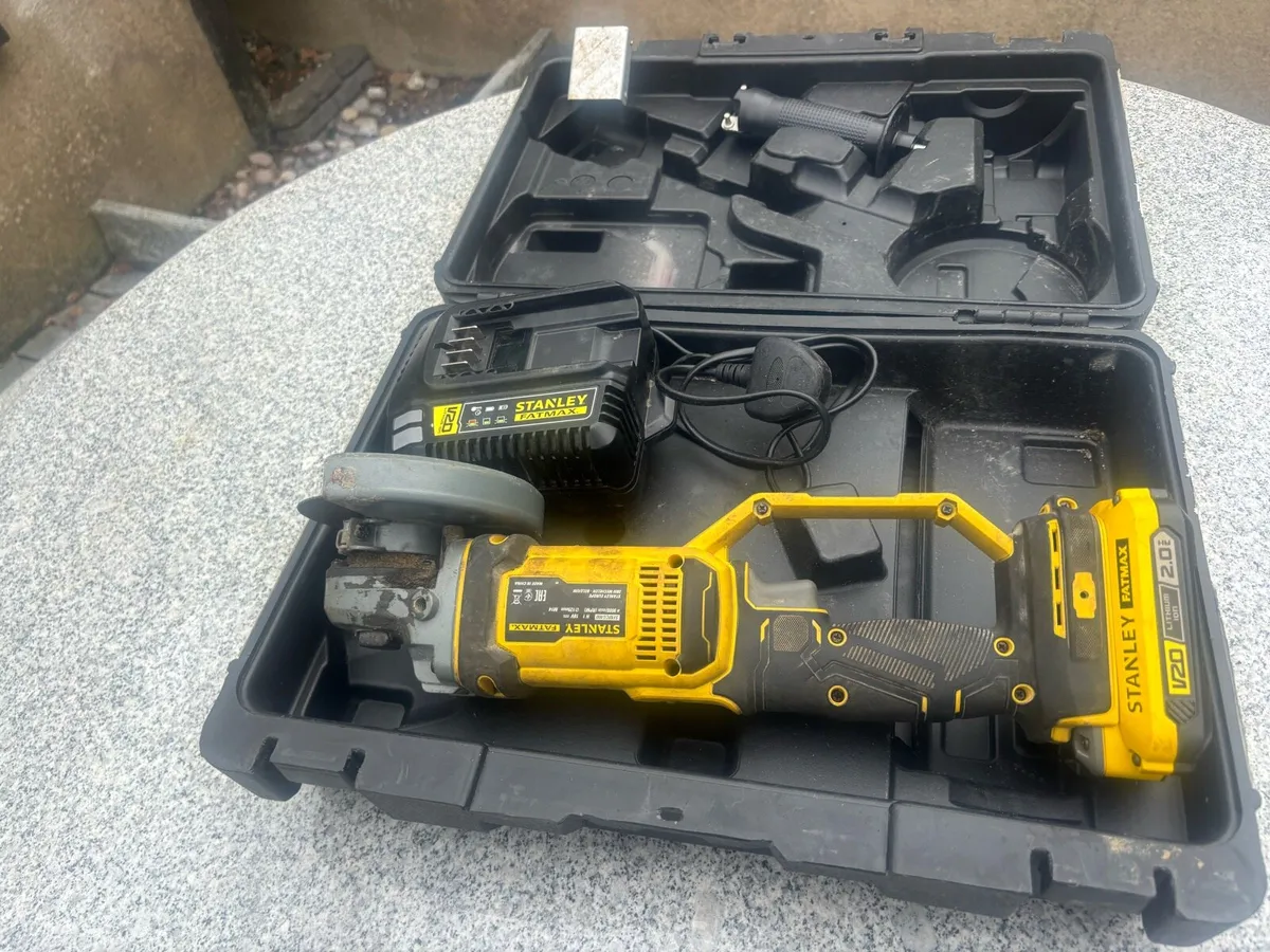 STANLEY FATMAX   Cordless Angle Grinder - Image 4