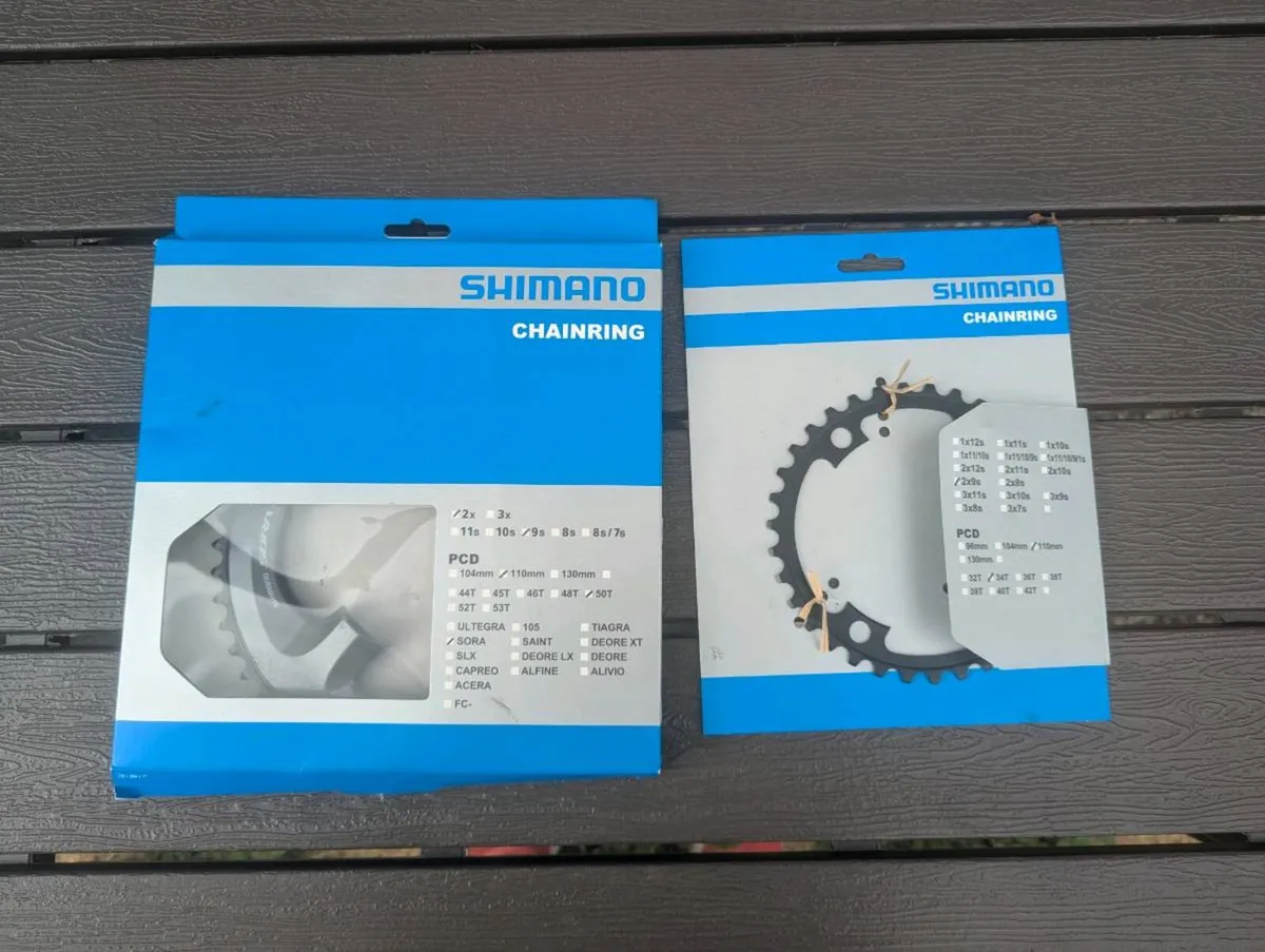 Shimano Sora FC-R3000 2x9 chainrings