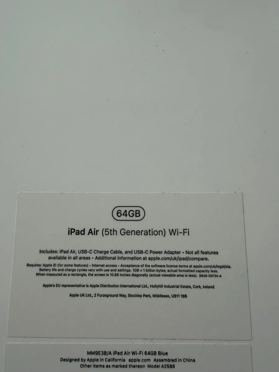 iPad Air 5th Gen - Image 1