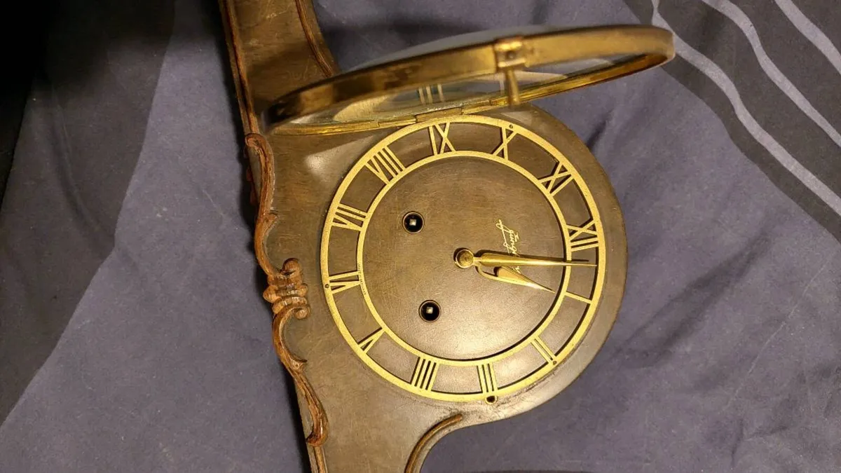 Antique Junghans Mantel / Shelf Clock – German - Image 4