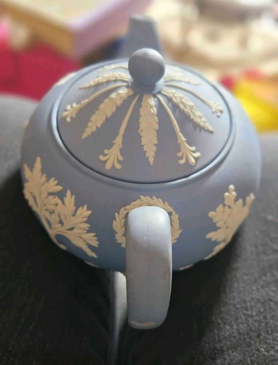 Wedgewood Jasper Ware Collectable Teapot - Image 2