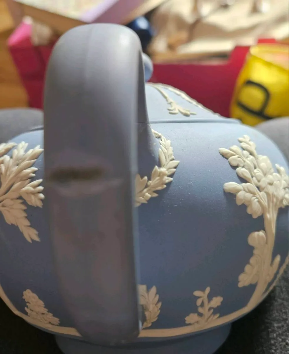 Wedgewood Jasper Ware Collectable Teapot - Image 3