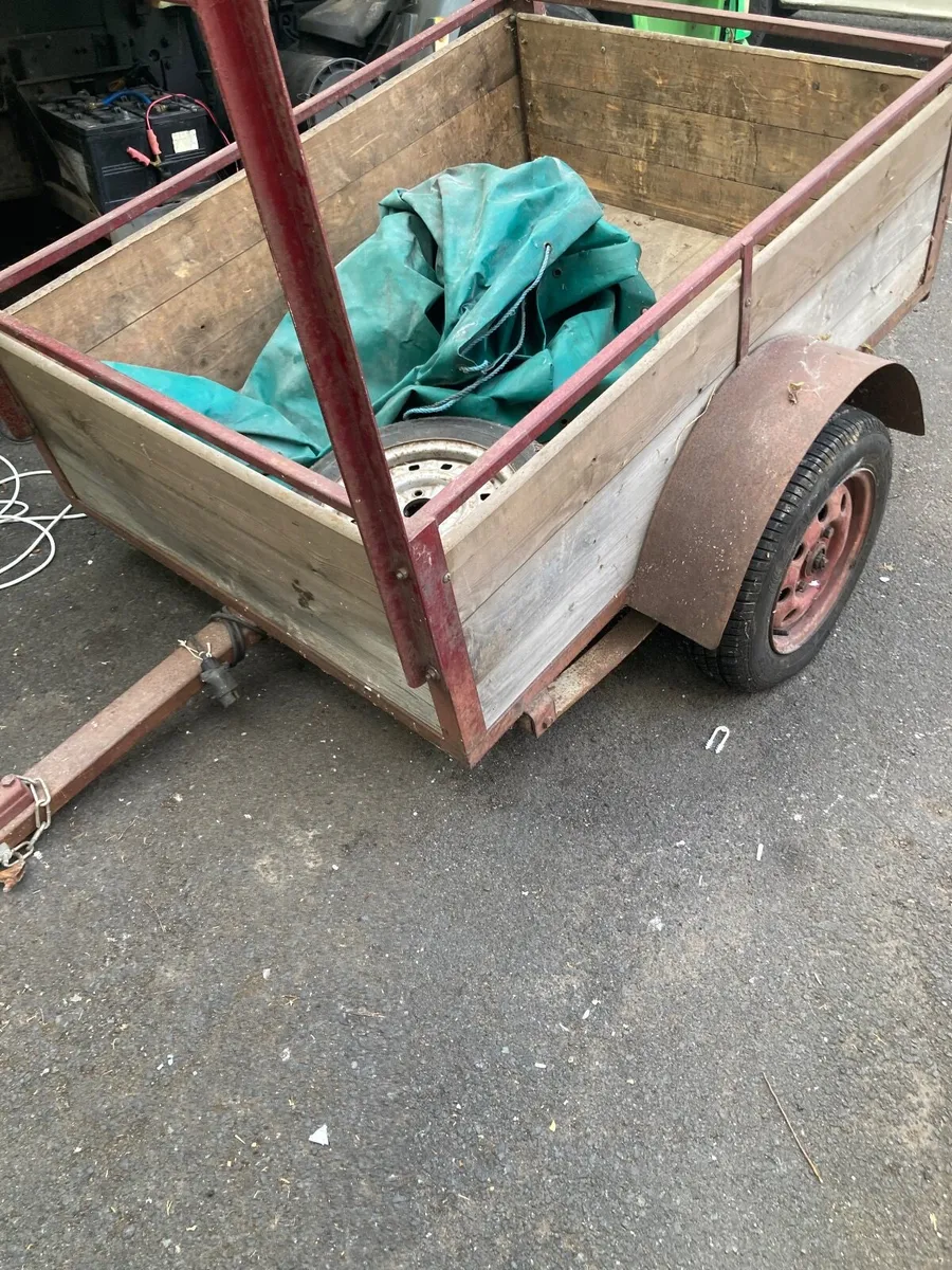 Car trailer  5ft x3.7 ft - Image 1
