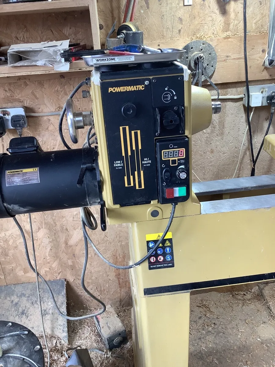 Wood turning lathe - Image 2