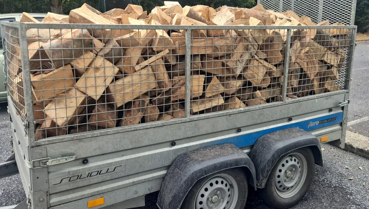 10×.4×4 trailer load of hardwood - Image 2