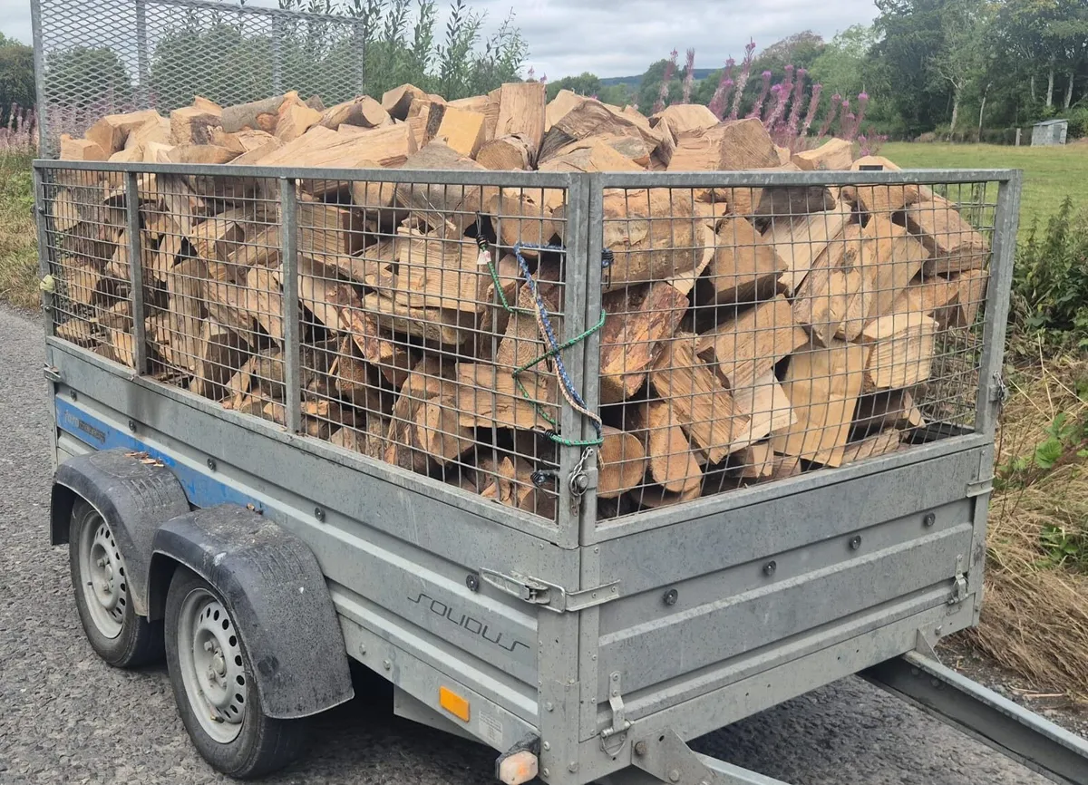 10×.4×4 trailer load of hardwood - Image 3