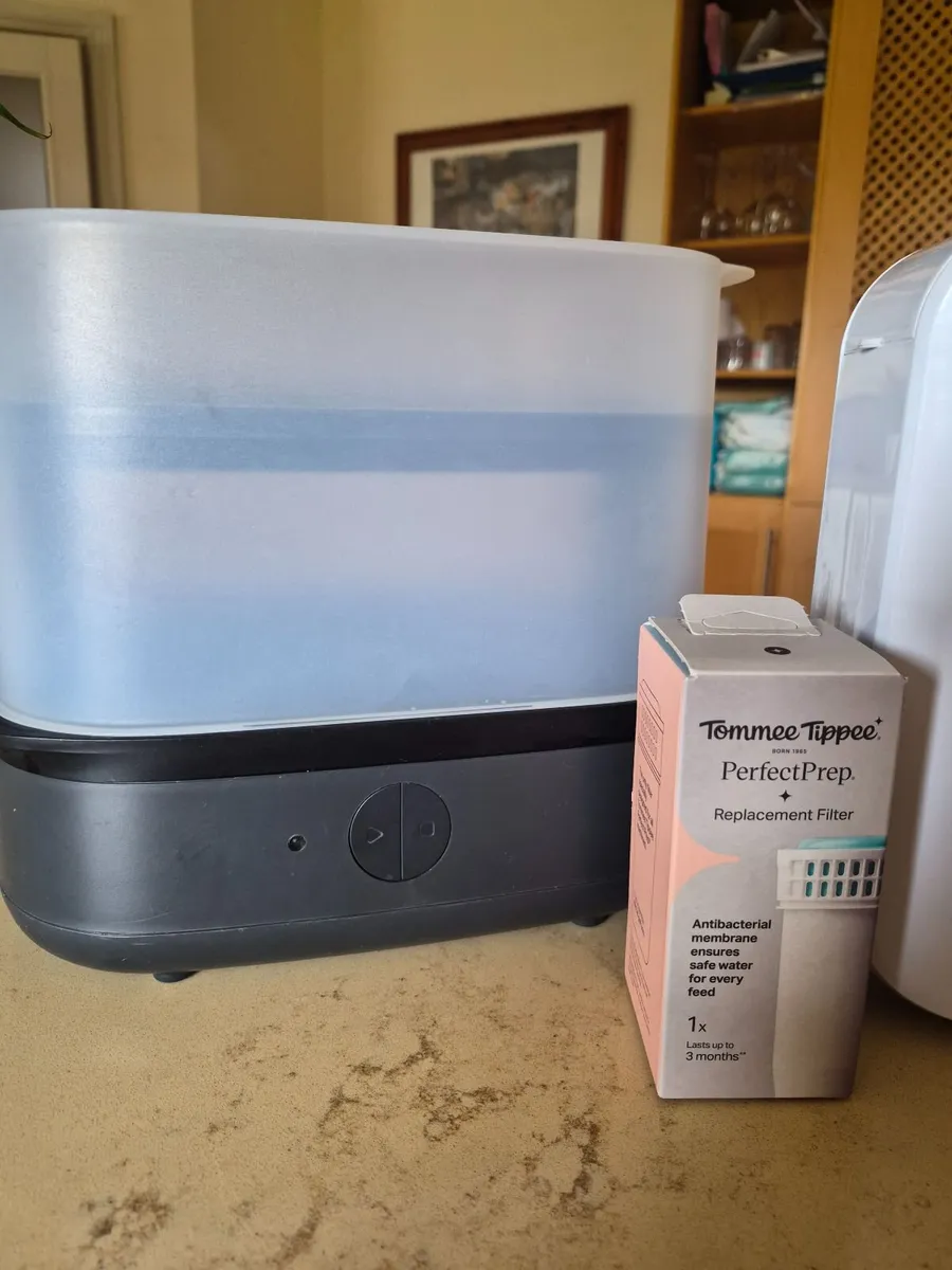 Tommee Tipee Bottle Prep Machine + sterilisor + fi - Image 3