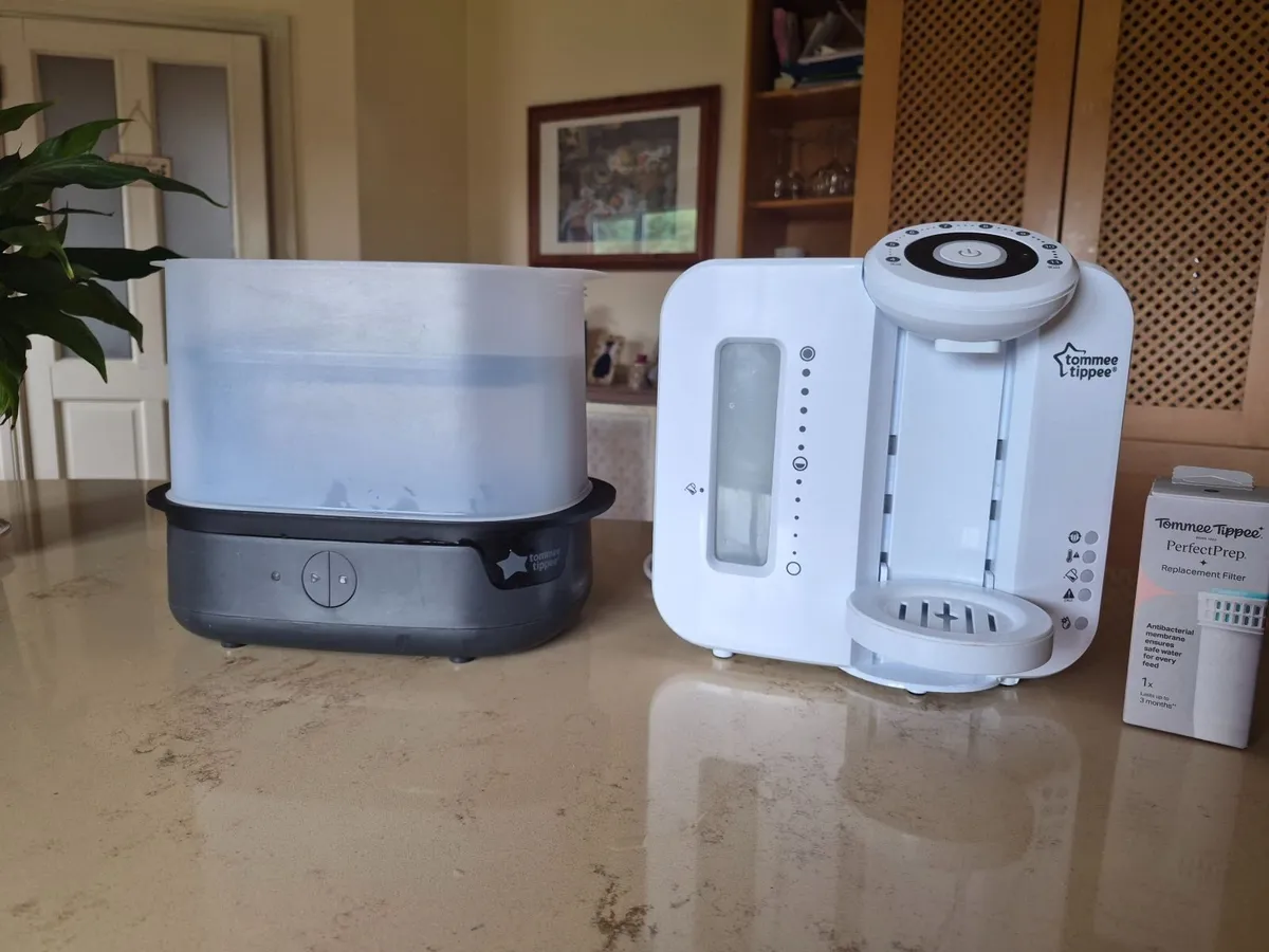 Tommee Tipee Bottle Prep Machine + sterilisor + fi - Image 4