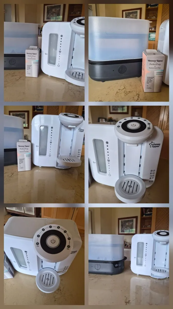 Tommee Tipee Bottle Prep Machine + sterilisor + fi - Image 1