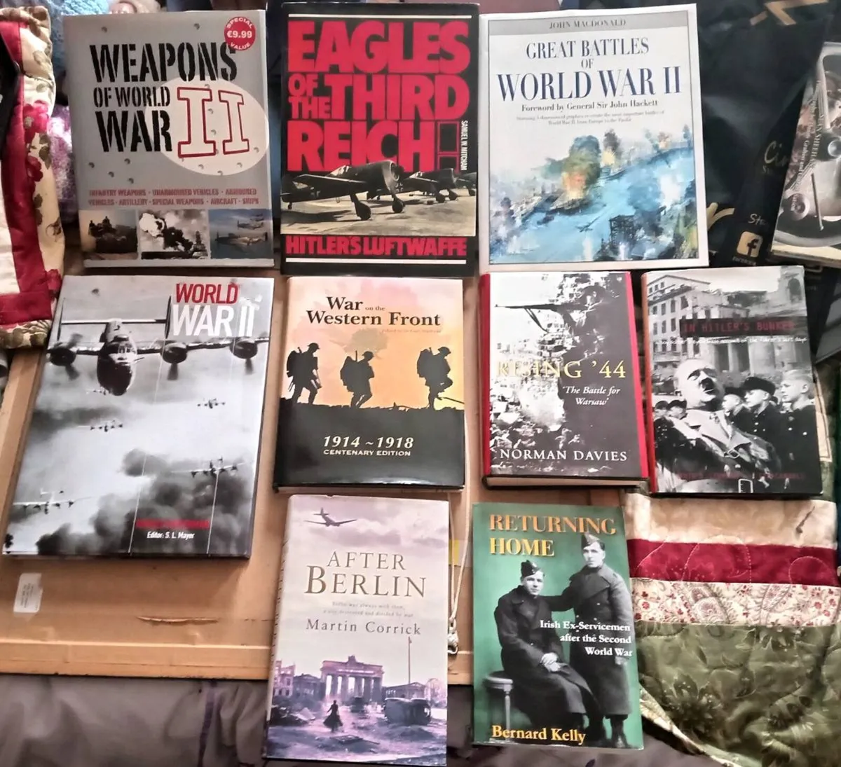 Nine World War Books - Image 1
