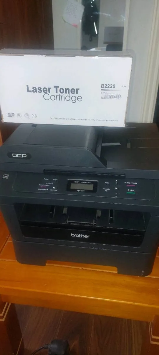 DCP-7065DN printer/scanner b/w + 4 cartridges