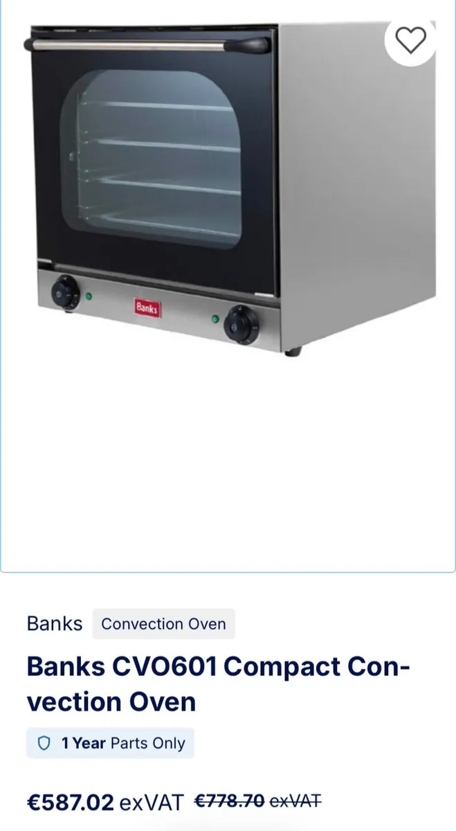 Banks Convection Oven CVO601 - Image 2