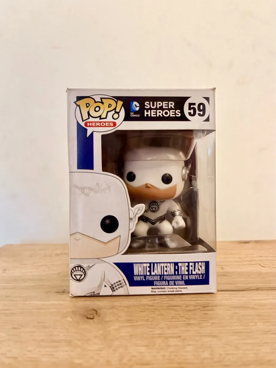 White Lantern Flash DC Hero - Funko Pop