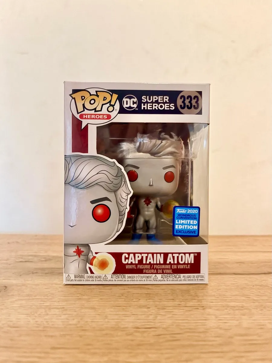 Captain Atom Convention Exl - Funko Pop