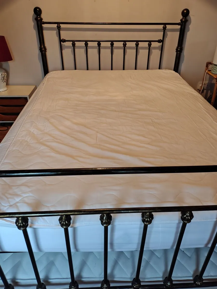 Double Mattress and Bedframe - Image 2