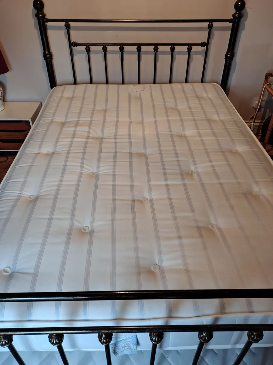 Double Mattress and Bedframe - Image 1