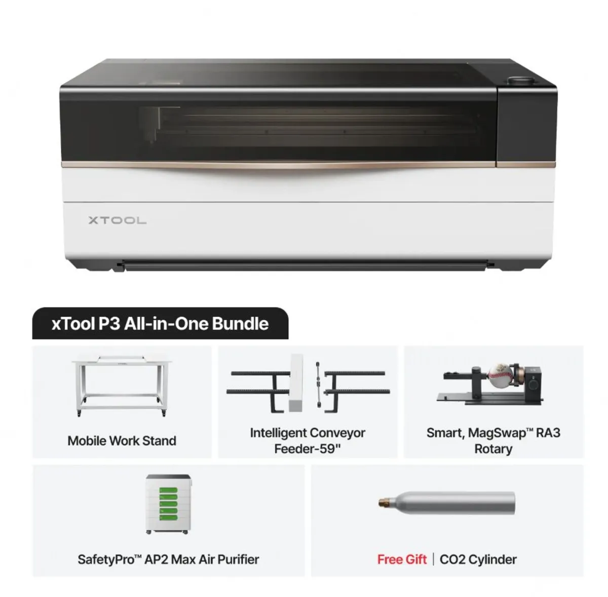 xTool P3 Laser Cutter - Image 1