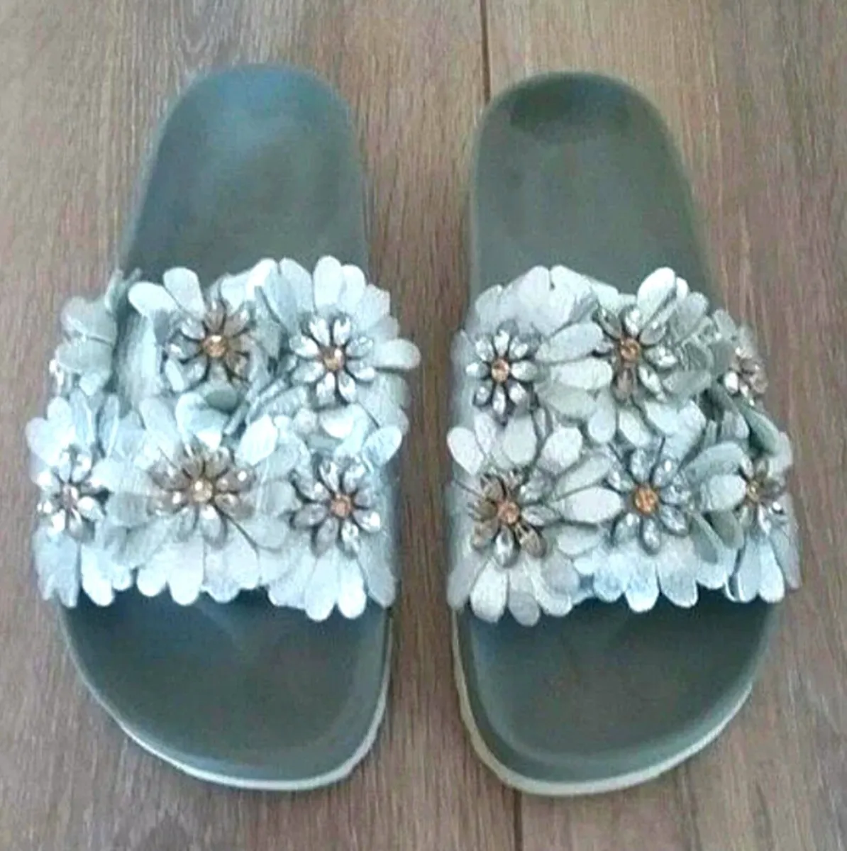 Leather Slides - Image 1