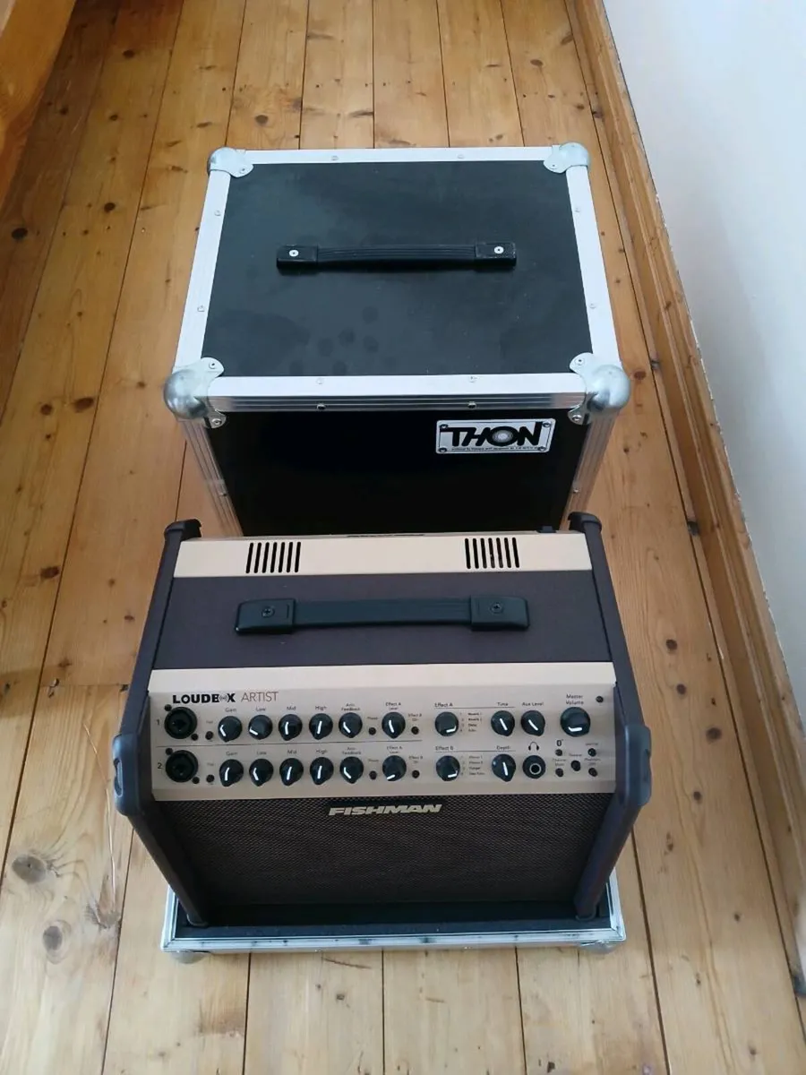 Fishmann Loudbox Artist and Thon Flight case - Image 1
