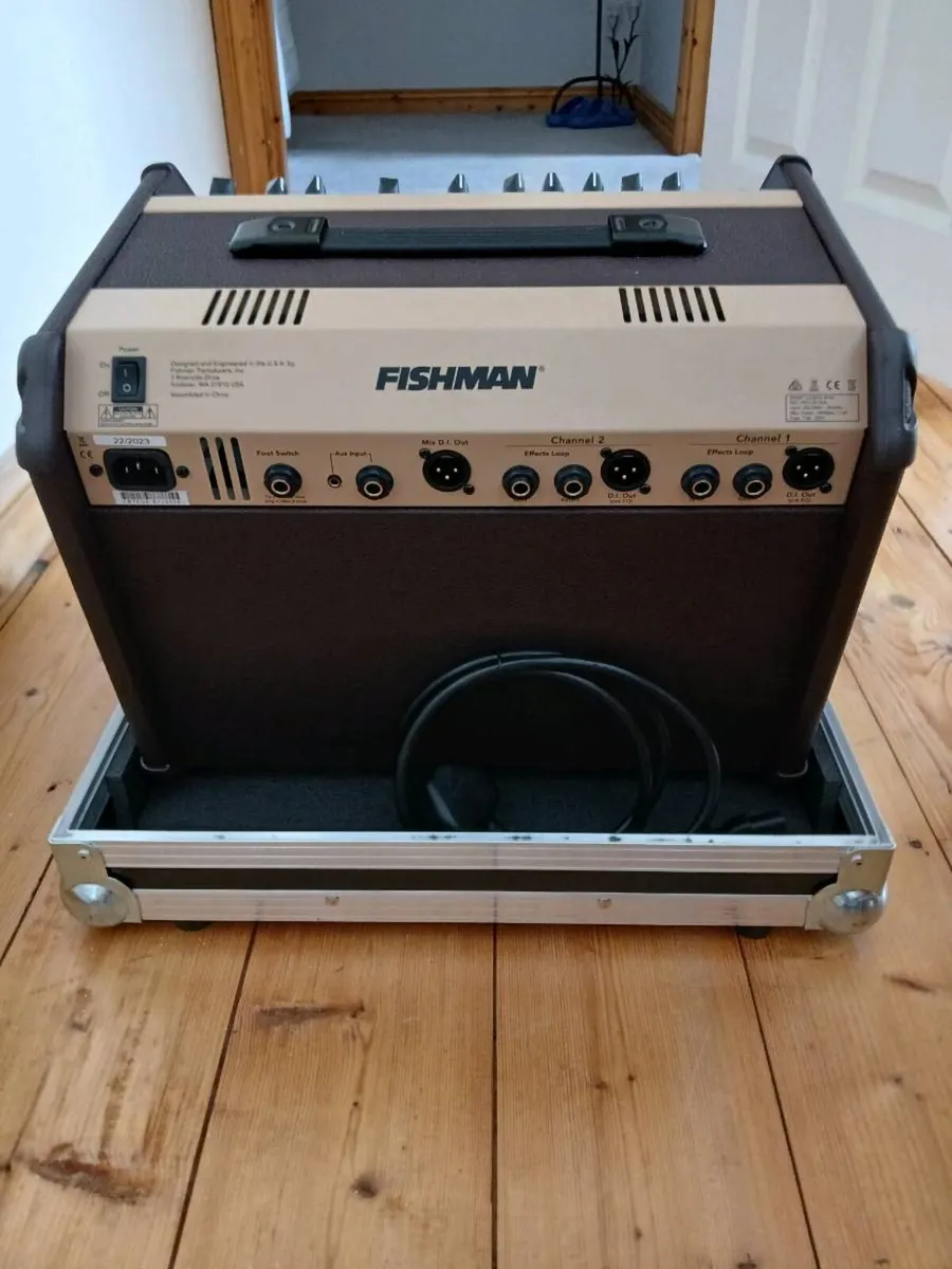 Fishmann Loudbox Artist and Thon Flight case - Image 2