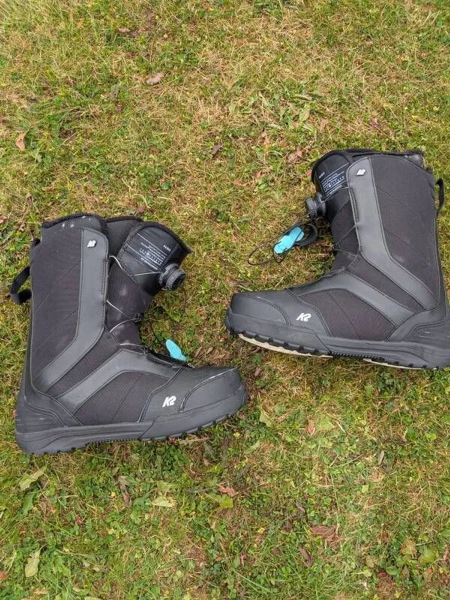 K2 Snowboard, bindings, boots and bag - Image 4