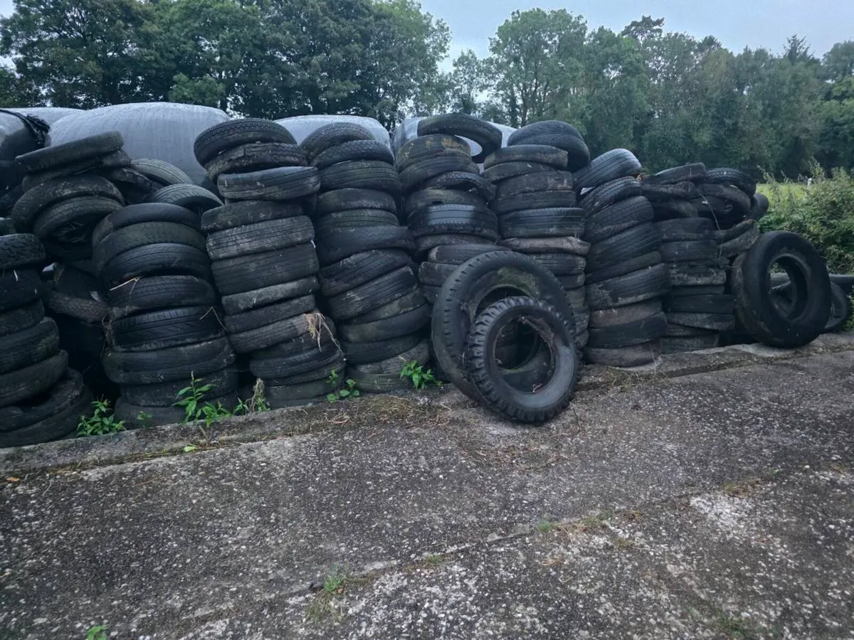 FREE Silage Tyres - Can Deliver - Image 1