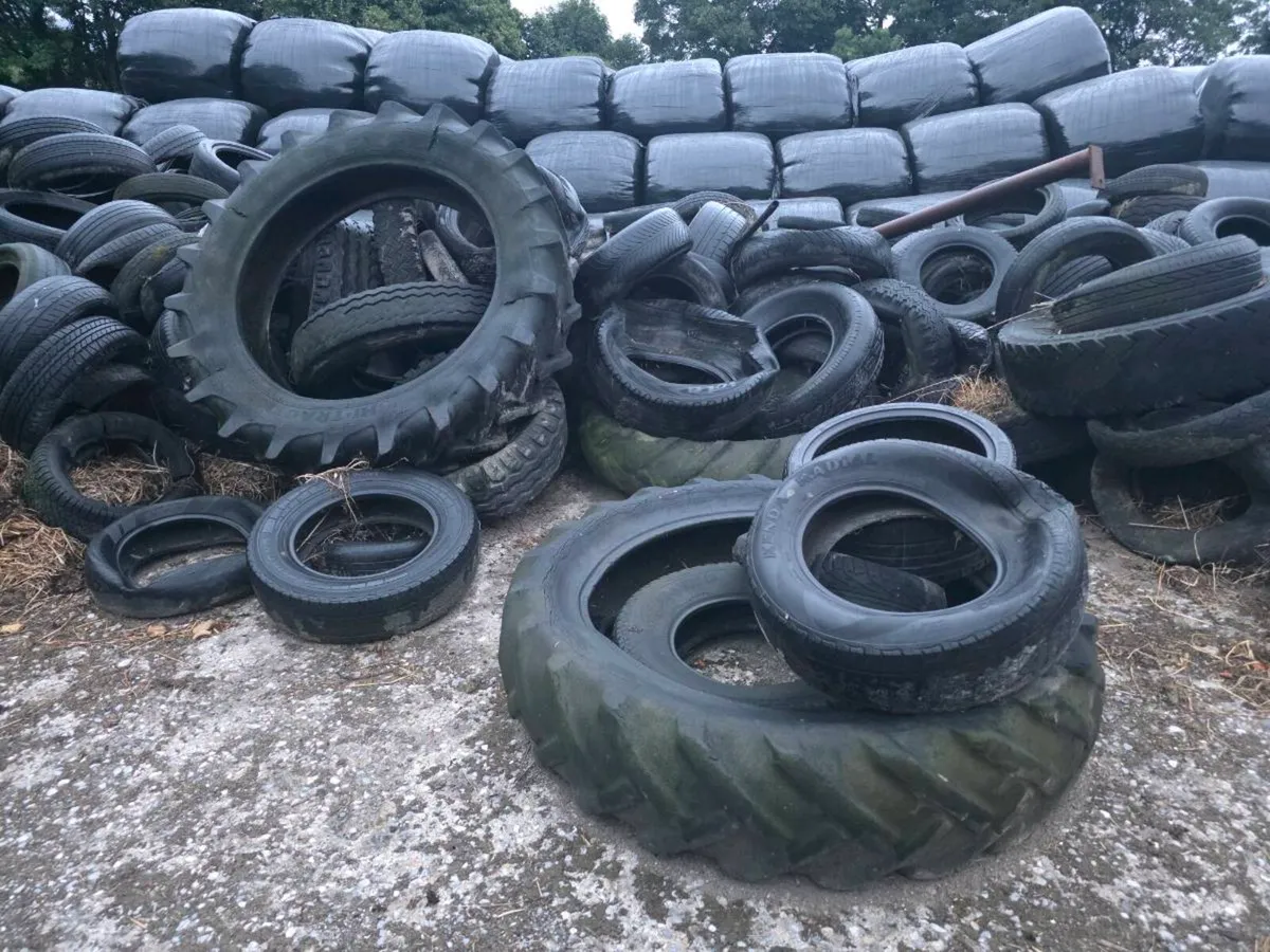 FREE Silage Tyres - Can Deliver - Image 2