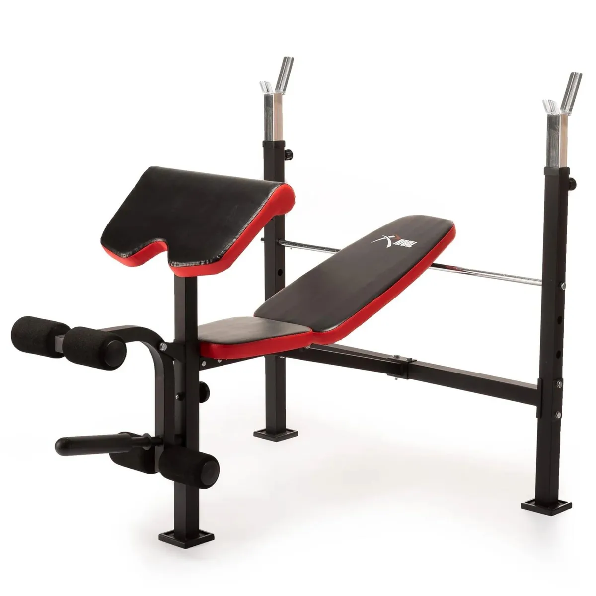Rival Olympic Weight Bench + 60kg Bumper Plates - Image 1