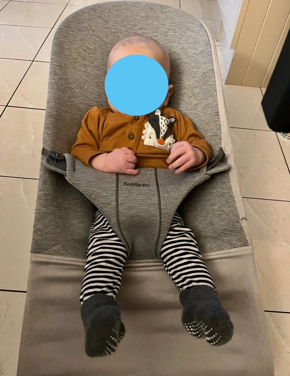 BabyBjörn Bouncer – Jersey Grey **