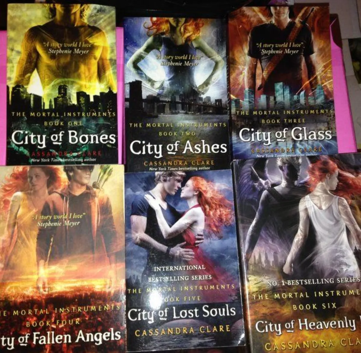 Mortal Instruments Books - Image 1