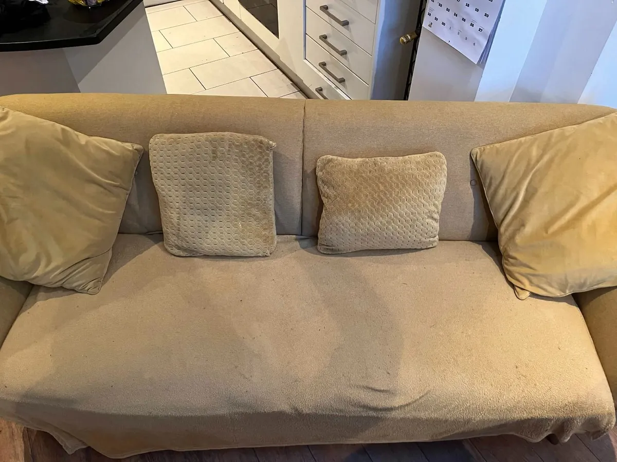 Two Yellow Couches - Image 2