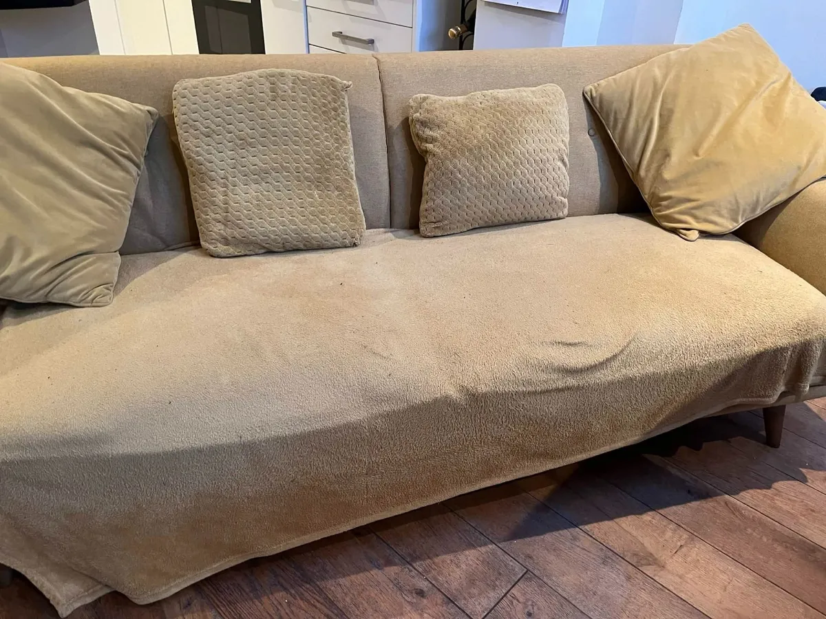 Two Yellow Couches - Image 3